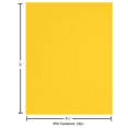 thumbnail image 7 of PA Paper Accents Stash Builder Cardstock 8.5" x 11" Raincoat Yellow, 65lb colored cardstock paper for card making, scrapbooking, printing, quilling and crafts, 25 piece pack, 7 of 7