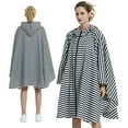thumbnail image 4 of TELOLY Rain Coats for Women,Large Zippered Side Pocket Rain Ponchos,Womens Rain Coat, 4 of 4