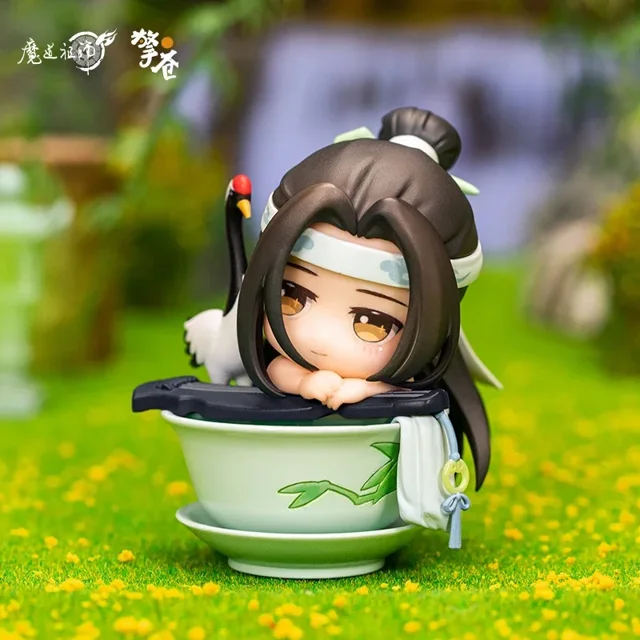 Magic Way Master Summer Mu Song Q Version Hand Do Wei No Envy Blue Forget Machine Qing Qing Animation Desktop Display Gift