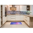 thumbnail image 5 of Ahgly Company Indoor Rectangle Patterned Purple Mimosa Purple Area Rugs, 4' x 6', 5 of 6