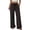 Bronze Pant, variant on Wide Leg Pants for Women Flowy Palazzo Drawstring Elastic Waist Trousers with Pockets Beach Vacation Clothes Mint Green Pant S
