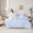 Blue P, variant on Feelyou Sequin Print Letter Twin Bedding Sets 7-Piece for Child, Cartoon Monogrammed M Bedding Comforter Set, Blue Stripes Lines Reversible Sheet Sets, Super Cozy Room Decor