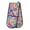 Circle Graffiti, variant on Dailycode Double Sided Oven Mitt with Loop Heat Resistant Kitchen Long Potholders 7" x 35" Cute Rabbits and Flowers