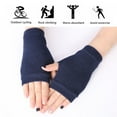 1 Pair Women Fingerless Warm Winter Gloves Hand Wrist Warmer Mittens