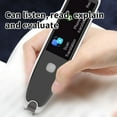 thumbnail image 4 of Reading Pen Translator, Language Learning Pen 3.8V 1050mAh Battery Electronic Dictionary  Foreign Travel, 4 of 7