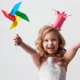 thumbnail image 3 of 10 hilanderos de viento de plástico para decoración de césped, hilanderos de viento de arco iris, 3 of 5