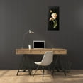 thumbnail image 4 of Nai, Danhui 12x24 Black Modern Framed Museum Art Print Titled - Jardin Paris Florals II, 4 of 5