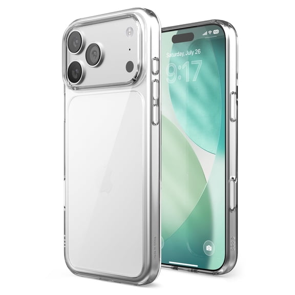 elago for iPhone 17 Pro Max Case, Crystral Clear Case, PC TPU Hybrid Technology, Ultra Slim, Raised Camera Protection, Durable Scratch-Resistant, Shockproof Protective Cover, 6.9 inch