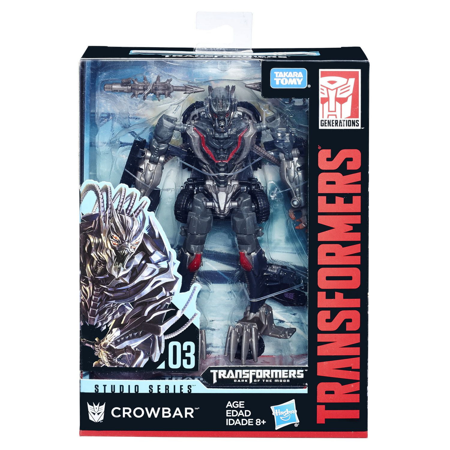 Transformers Studio Series 03 Deluxe Class Movie 3 Crowbar