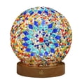thumbnail image 5 of Lámpara de noche barroca, romántica y libre, estilo bohemio, creativa, recargable, lámpara de mesa, lámpara de cristal decorativa, 5 of 5