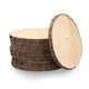 thumbnail image 1 of Juego de láminas para madera Rustic Wood Slices Inc., tamaño mediano (9-11), 10 unidades, 1 of 7