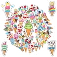 thumbnail image 4 of 35pcs Colorful Ice Cream Stickers Dessert Stickers Cute Food Stickers for Suitcase Phone Laptop, 4 of 9