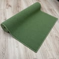 thumbnail image 2 of Custom Size Anti-Slip Machine Washable Loop Pile Green Runner Rugs ( 35' x 26"), 2 of 6