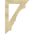 thumbnail image 3 of Ekena Millwork 4"W x 28"D x 40"H Balboa Traditional Rough Sawn Bracket, Douglas Fir, 3 of 4