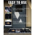 thumbnail image 7 of 6 Pack Rat Sticky Traps Extra Large, Black Mouse Glue Trap Sticky Trap for Mice and Rats, Enhanced Stickiness Trapping Pads Snakes Spiders Roaches for House Rodent Pest Control - 47.2x11, 7 of 7