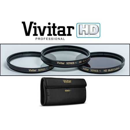 3-Pcs Hi Def (UV Polarizer & Fluorescent FLD) Filter Kit For Nikon Coolpix (Best Gopro Polarizer Filter)