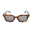 thumbnail image 2 of Adidas Originals AOR023 Sunglasses Matte Havana Brown Black Frame Green Lenses 48mm, 2 of 2