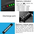 thumbnail image 4 of BVSLTUK 52V 24Ah Lg4800 Cell Shark Battery for 200W-1500W Electric Bicycle Conversion Kits, 4 of 9