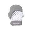thumbnail image 1 of Munch Mitt - Grey Polka Dots, 1 of 3