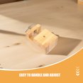 thumbnail image 3 of HEATSHAKING 2Pcs Tabletop Wood Carving Clamp for Seal Engraving with Adjustable Secure Holding, 3 of 7