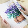 thumbnail image 3 of Cuadros Decorativos Bordado completo algodón 11CT 3 hilos contados Magnolia flor punto de cruz Kit Wdftyju embutido en tela, 3 of 9