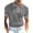 Gray, variant on Men'S Regular Fit Knit Po-Lo Shirts Short Sleeve Color Blocking Stretch Golf Shirts Gray XXXL