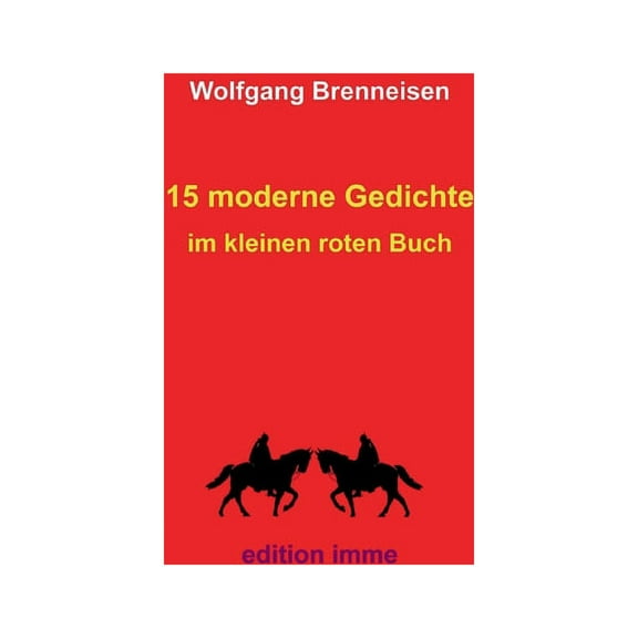 15 moderne Gedichte: im kleinen roten Buch, (Paperback)