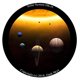 thumbnail image 2 of Disco de sistema solar Miller Engineering para el planetario doméstico, 2 of 2
