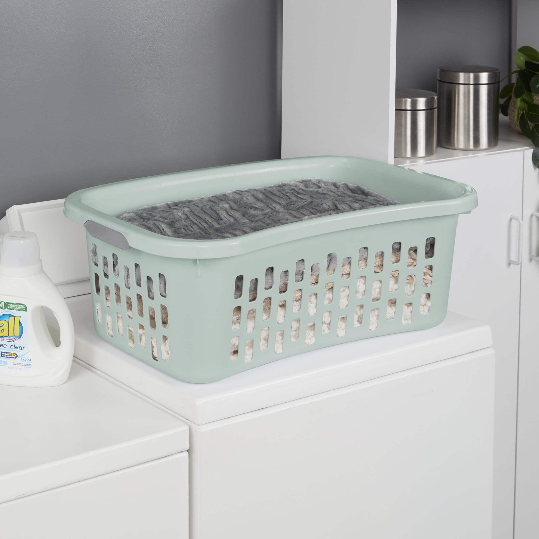 Cesto Per Biancheria Sterilite 53L – Confezione Da 12, Rettangolare Con Prese, Prodotto USA