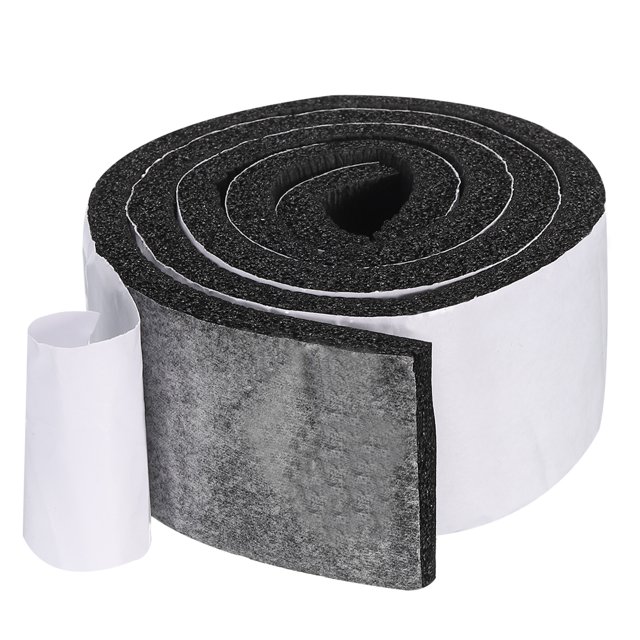Espuma Aislamiento Cinta Auto Adhesivo 3.28 Pies 1.77 Pulgadas Ancho x 0.31 Pulgadas Grueso Burletes Puerta Sellado Tira para Puertas y Ventana Unique Bargains burletes
