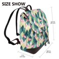 thumbnail image 2 of Easygdp Flamingo Mochila de Cuero para Mujeres, Bolso de Hombro, Bolsos de Mano de Moda para Trabajo y Viajes, 2 of 4