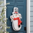 thumbnail image 4 of Evergreen Estate Door Decor Snowman - Multi - Color, 4 of 4