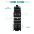 thumbnail image 3 of Unique Bargains 1Pc Front Left Power Window Switch Window Control Switch for Volkswagen Passat 1999-2005 No.1J4959857D, 3 of 7