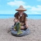 thumbnail image 5 of Estatua de Resina Perfecl 2x Personajes Hogar Jardín Piscina Decoración Escritorio Adorno, 5 of 8