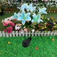 thumbnail image 6 of Lilixerw Solar Lights Outdoor Garden,Solar Garden Lights Outdoor Waterproof Multicolor Changing Led Solar Flower with Bigger Lily,for Patio Yard Pathway Balcony Decoration, 6 of 6
