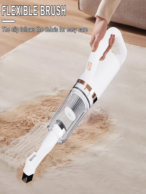 World's Smallest Vacuum Cleaner Wireless Vacuum Cleaner for Household Small Handheld High-power Powerful Car Vacuum Cleaner Multifunctional Cleaning Little Vacuum Cleaner for Car