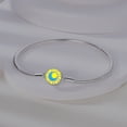 thumbnail image 3 of 2024 925 Sterling Silver Luminous Butterfly Moon Bracelet Fit Original Charm Beads DIY Women Design Jewelry For Women, 3 of 5