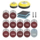 thumbnail image 1 of 120Pcs 3Inch Sanding Discs with 2 & 3Inch Backer Pads and Sanding Sponge Sander for Drill Grinder Ro, 1 of 5