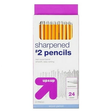 up & up - 24ct Pre-sharpened Wood Pencil no.2