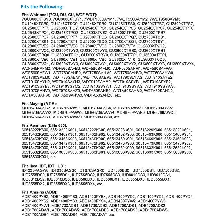 JSP Manufacturing¬Æ Dishwasher Track Stop Clip W10508950