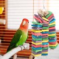 thumbnail image 1 of Bird Hanging Toy, Paperboard Bird Toy, Block For Bird Pet  Chewing Toy Three-strip, 1 of 8