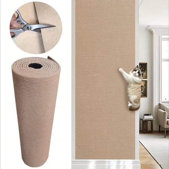 Cat Scratch Furniture Protector, Couch Cat Scratch Protector, 40 Inch Cat Scratch Pad, Anti Cat Scratch Furniture Protector, Cat Scratching Mat for Indoor Cats, Wall Or Sofa