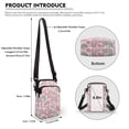 thumbnail image 6 of HELLHERO Calf and Sunflower Pattern with Shoulder Strap Crossbody Bags, Vintage Polyester for Travel, Outdoor and Daily Use, 6 of 7