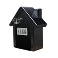 thumbnail image 1 of Caja de bloqueo a prueba de agua Zulema 12 piezas Almacenamiento de llaves para pared Exterior negro, 1 of 8