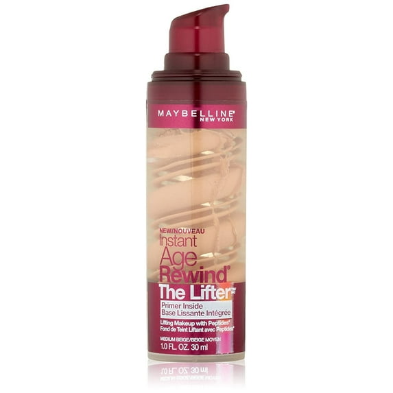 Maybelline New York Instant Age Rewind The Lifter Makeup, Medium Beige, 1 Fluid Ounce