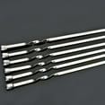 thumbnail image 2 of FUTUREORYY 10 Pcs Outils de Grill Ustensiles de Barbecue Brochettes Plates pour Bbq Camping en Plein Air et Randonnée, 2 of 8