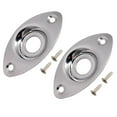 thumbnail image 3 of lionlar 2 Pieces Oval Output Input Jack Socket Plate for Electric Guitar Bass, 3 of 8