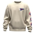 thumbnail image 2 of Unisex Fanatics  Tan Chicago Cubs Spirit Jersey Fleece Crewneck Pennant Sweatshirt, 2 of 5