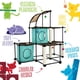 thumbnail image 2 of Kitty City Garra de acero Mega Kit muebles para gato, condominio para gato Duplex con juguete, Mega, 2 of 6