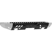 ARIES AL25600-0 07-13 JK & JK8 BACK REPLACEMENT BUMPER - STUBBIE - ALUMALITE - BLACK